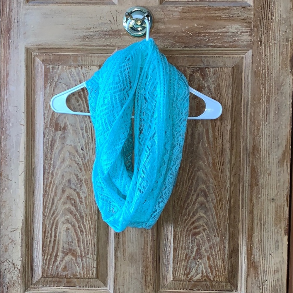 Mint green scarf